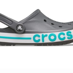 CROCS BAYABAND CHARCOAL/SKYBLUE