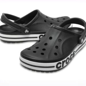 CROCS BAYABAND BLACK WHITE