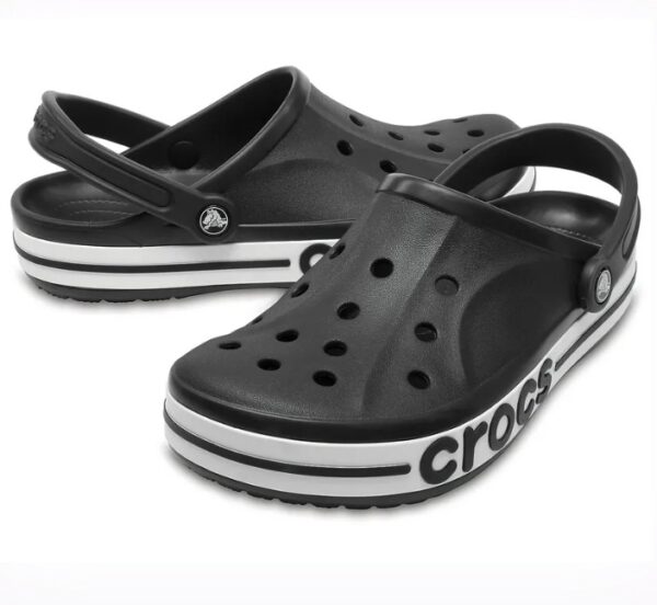 CROCS BAYABAND BLACK WHITE