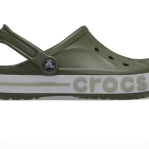 CROCS BAYABAND GREEN ARMY/WHITE
