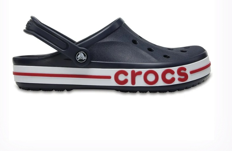CROCS BAYABAND NAVYBLUE/RED