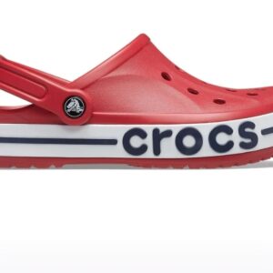 CROCS BAYABAND PAPER RED/BLACK